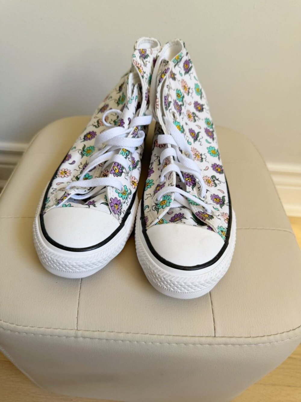 Converse Chuck Taylor All Star Floral High Tops EU 38 - Picture 4 of 8